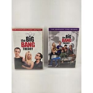 The Big Bang Theory DVD Bundle | Complete First & Third Season DVD Lot